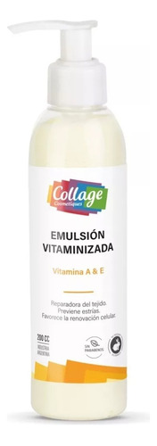  Emulsion Vitaminizada Vitaminas A & E X 200 Cc Collage