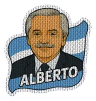 Comprar Parche 7,5cm Fshd Coleccion Alberto Fernandez Modelo 22 Politica Internacional Alberto Fernandez