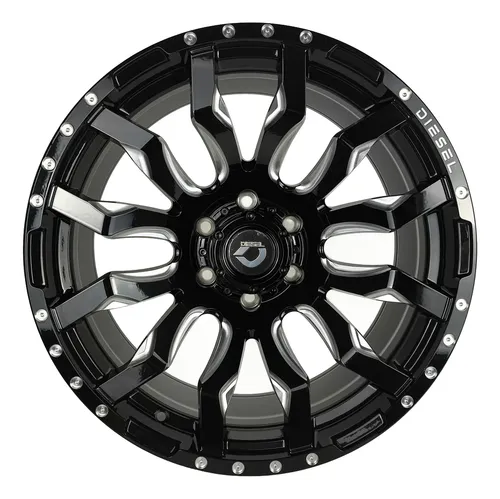 Jogo Rodas Off Road Scorpion Aro 18 Tala 9 6x139 Hilux L200