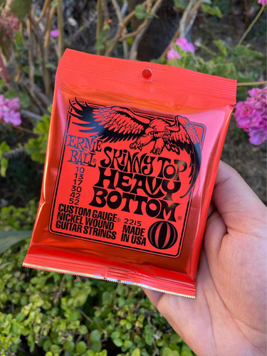 Cuerdas De Guitarra Eléctrica Ernie Ball Skinny Top 010-52