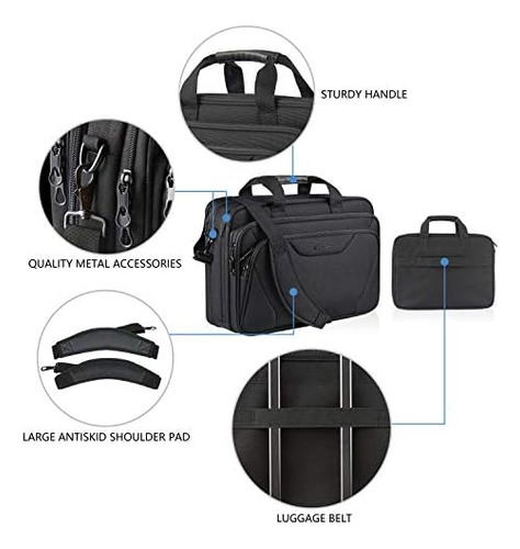Kroser Laptop Bag Maletín Premium Para Computadora Portátil