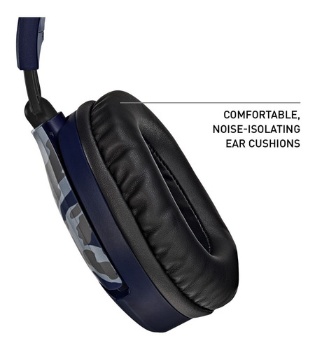 Auricular Ps4 Pc Xbox Turtle Beach Recon 70 Azul Camuflado