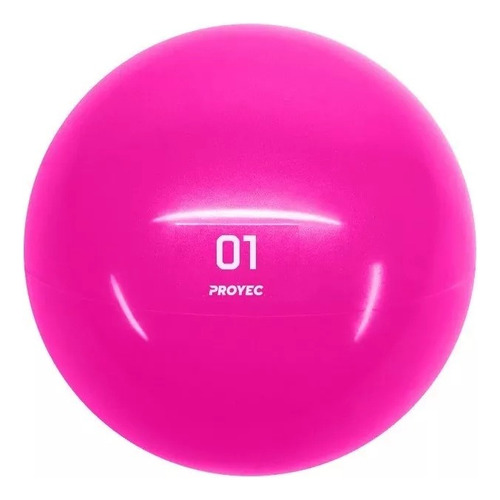 Medicin Ball Tone Ball Sin Pique De 1kg Proyec Yoga Pelota