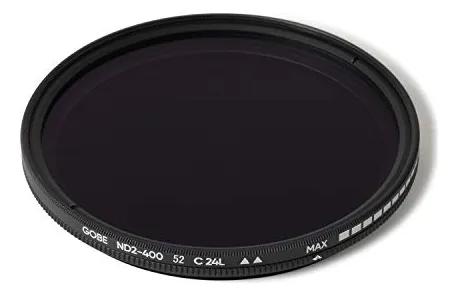 Filtro De Lente Gobe Nd2-400 De Nd Variable De 52 Mm (2 Pico