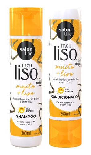 Salón Line Shampoo +acondicionador Meu Liso Muito+liso