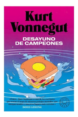 Libro - Libro Desayuno De Campeones - Kurt Vonnegut - Black