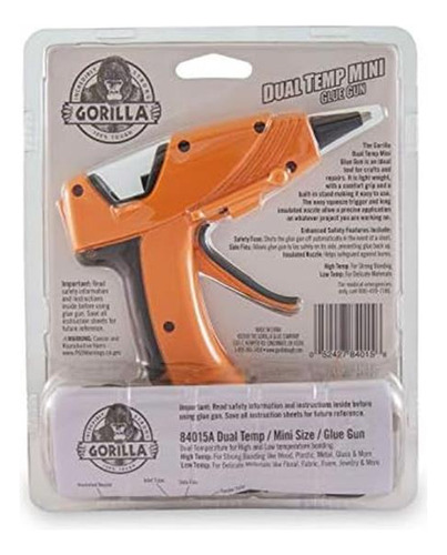 Mini Pistola De Pegamento Caliente Gorilla Dual Temp, Paquet