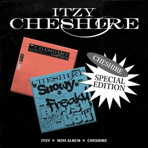 Itzy Chesire (random Cover) Poster + Book Asia Import Cd 