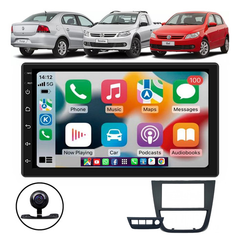 Multimidia Gol G5 Android 13 Android Auto Car Play Gps Moldu