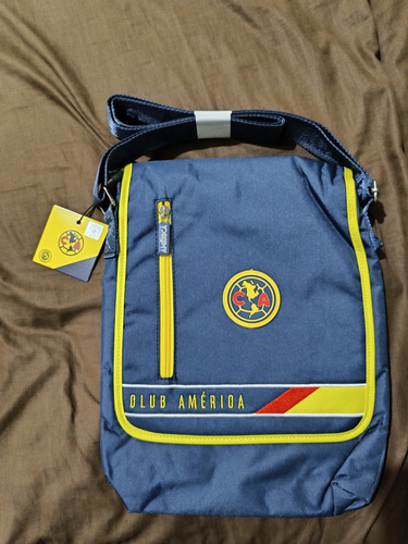 Mochila Mariconera Club América Azul Marino Modelo 3