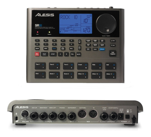 Controlador De Ritmos Alesis Sr18 Completamente