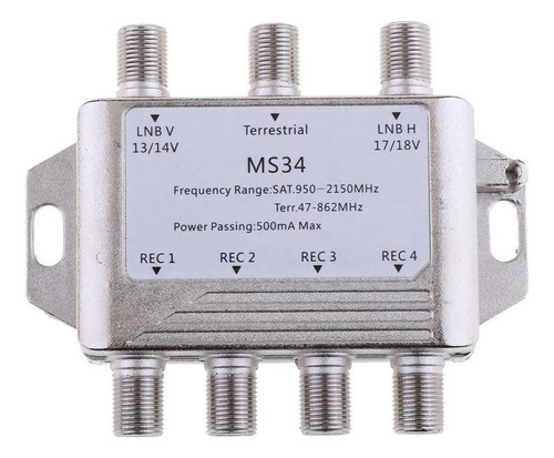 Interruptor De Satélite Max 4 Salida Multi Video Camino