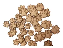 Comprar 50 Huellas Huellitas Fibrofacil Mdf Souvenirs Deco 3cm