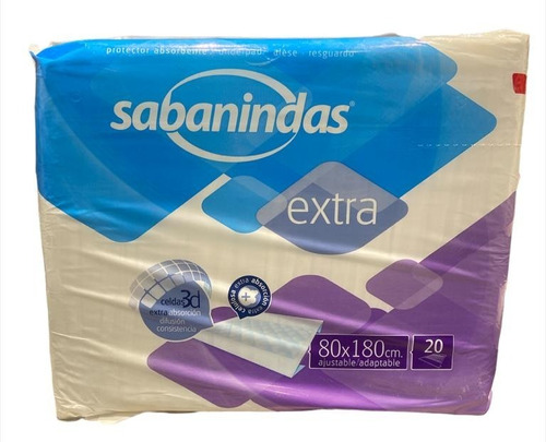 Zalea Protector De Cama Sabanindas X 20 Unidades 80 X 180cm