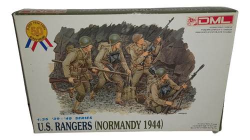 Us Rangers Normandia 1944 Kit Dml Escala 1/35
