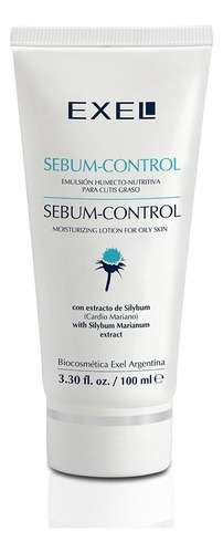 Sebum Control Exel X 100 Ml - Emulsão para pele oleosa