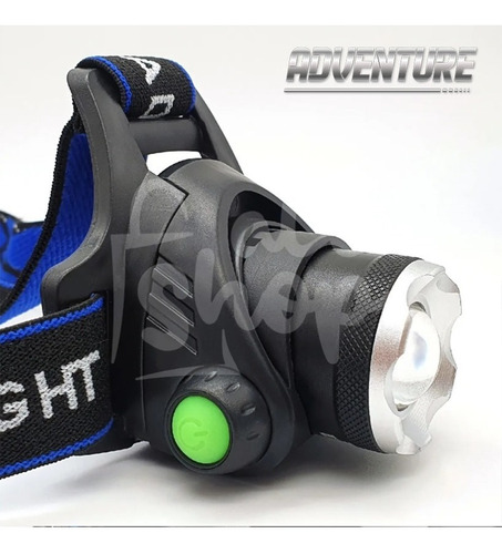 Imagen 3 de 7 de Linterna Minero Led Cabeza Vincha 5w Led Cob Recargable