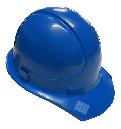 Carcasa De Casco Seguridad Sin Arnes Industria Obra Azul