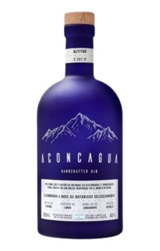 Gin Aconcagua Handcrafted 750 Ml Gin Tonic
