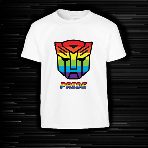 Polera Orgullo Gay Transformers