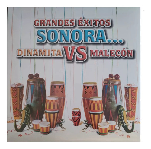 Vinilo Sonora Dinamita Vs Sonora Malecon Grandes Exitos Versión Del Álbum Estándar