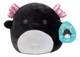 Brinquedo De Pelúcia Squishmallows Jaelyn The Black Axolotl