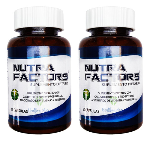 Nutra Factors Oferta X 2 Frascos Vitamina - L a $1
