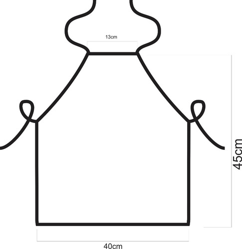 Imagem 2 de 4 de Avental Infantil - Temático - Tecido Oxford Plastificado