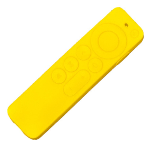Funda Cobertura Total Para Apple Tv Siri Remote 4k Amarillo