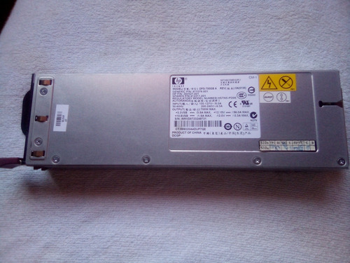 Imagen 2 de 2 de Fuente De Poder Para Servidor Hp
