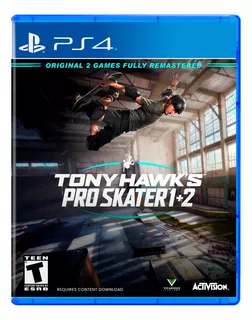 Tony Hawk's Pro Skater 1+2 Playstation 4