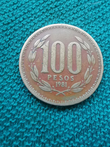 Moneda De Colección Año 1981 - $100 Chile