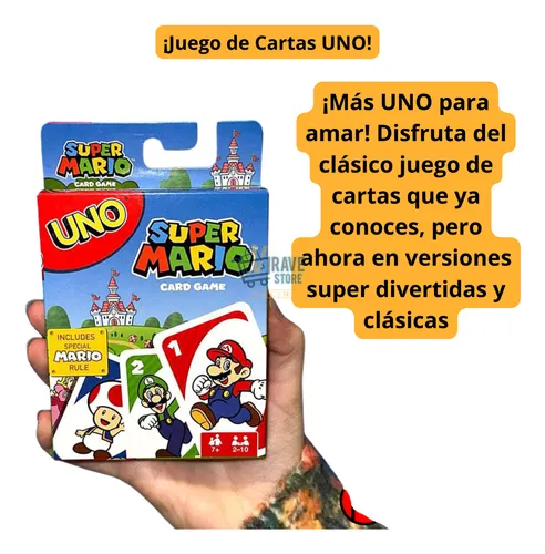 Uno Personalizado Juego De Destreza Juego Cartas Familiar