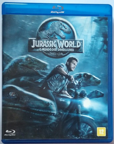 Blu-ray Jurassic World, O Mundo Dos Dinossauros,usado+brinde