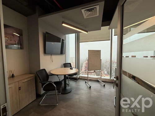 Oficina En Arriendo De 308 M2 En Apoquindo, Las Condes