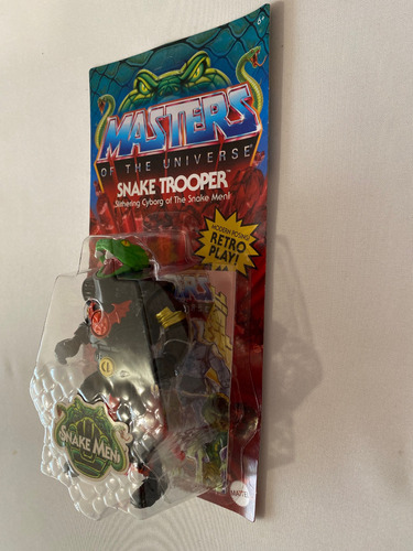 Snake Trooper Snake Men Motu Origins Retro Play Mattel W13 (Usado)