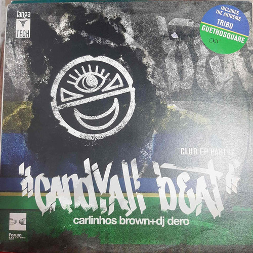 Vinilo Carlinhos Brown Y Dj Dero Candya Beat Part 2 D3