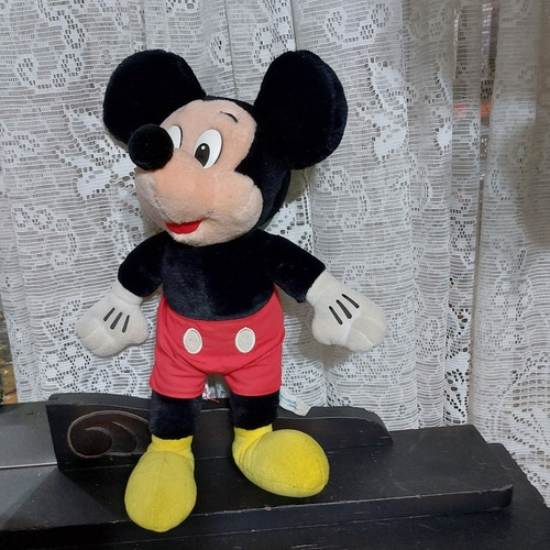 Mickey Pelúcia Disneyland Antigo 40cm