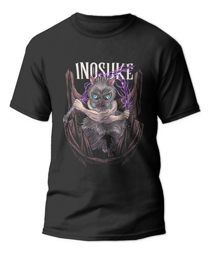 Polera Ters Inosuke Hashibira Kimetsu No Yaiba Anime Mangas