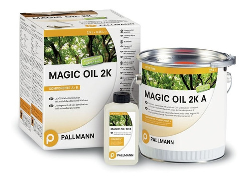 Imagen 1 de 5 de Aceite Int. Pallmann Magic Oil 2k Pisos De Madera 2,75 Lts