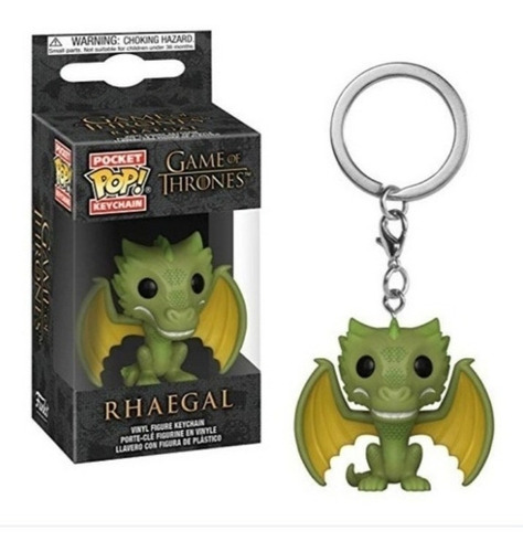 Funko Pocket Pop Keychain Llavero Rhaegal Game Of Thrones