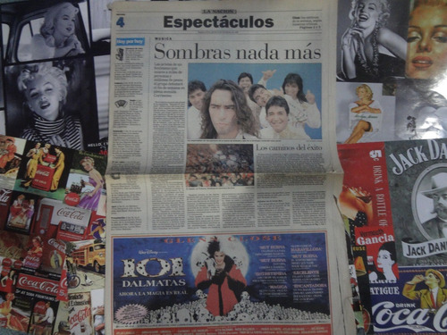 Espectaculos La Nacion 1996 Daniel Agostini Sombras Madonna