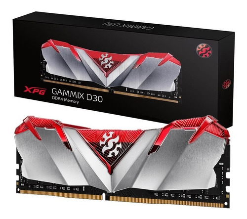 Memoria Adata Xpg Gammix D30 8gb Ddr4 3200mhz Red Gamer 