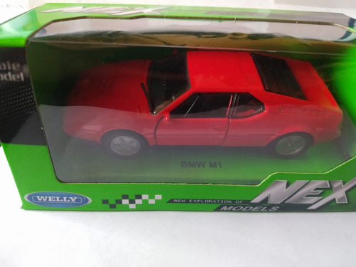 Auto Bmw M1 Escala 1:36 Welly Original De Coleccion