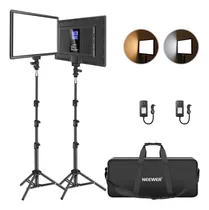 Comprar Neewer 13 Kit Iluminación De Panel De Luz Video Led, 2 Pack