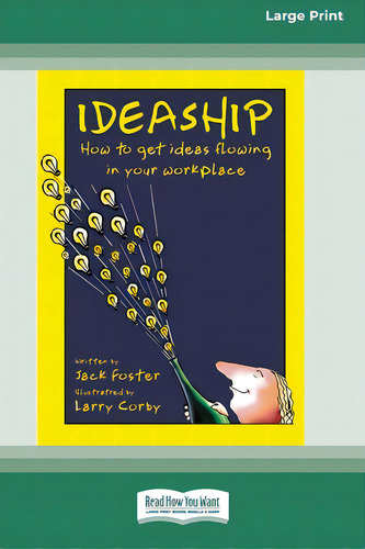 Ideaship (16pt Large Print Edition), De Foster, Jack. Editorial Readhowyouwant, Tapa Blanda En Inglés