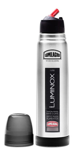 Termo De Acero Inoxidable Original Lumilagro Con Pico Matero