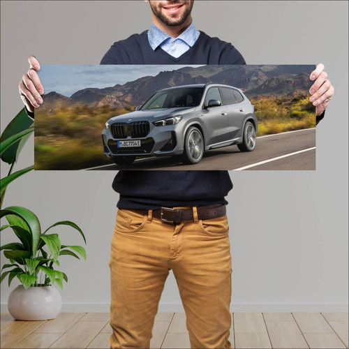 Cuadro 30x80cm Auto 2023 Bmw X1 M Sport 007