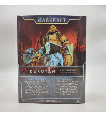 Figuras De Ação Articuladas Durotan Do World Of Warcraft