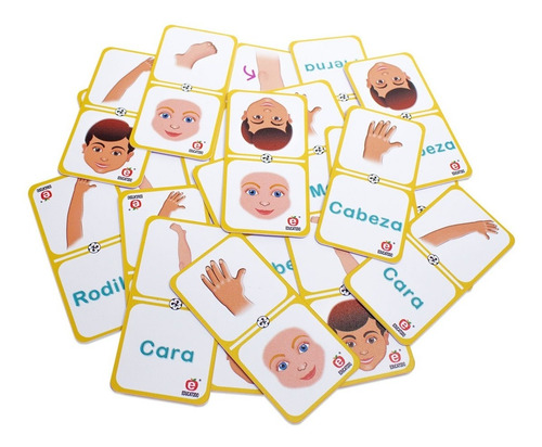 Dominó Partes Del Cuerpo Humano, Educatodo, J-0115
